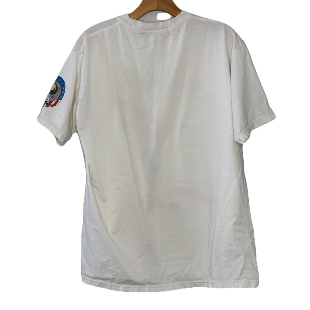 Vintage Olive Oyl T-Shirt Mens Large White Vital Statistic Hip Hop Cartoon Retro - Picture 11 of 15